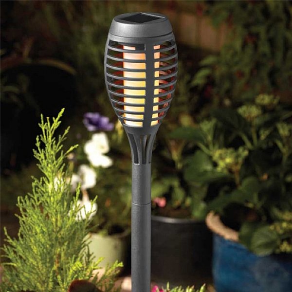 Smart Garden Party Flaming Torch Slate