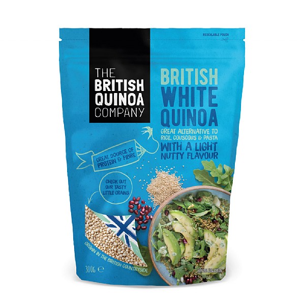 British White Quinoa Pouch 300g