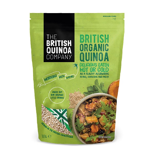 British Organic Quinoa Pouch 300g