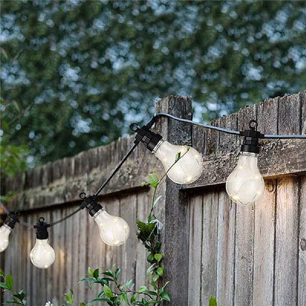 Lumineo Micro LED Connectable Steady Outdoor Party Lights - Warm White