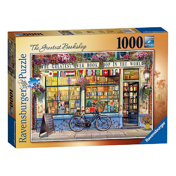Ravensburger The Greatest Bookshop 1000 Piece Jigsaw Puzzle