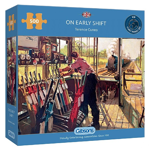 Gibsons On Early Shift 500 Piece Jigsaw Puzzle