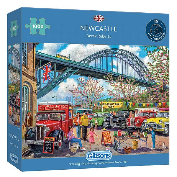 Gibsons Newcastle 1000 Piece Jigsaw Puzzle