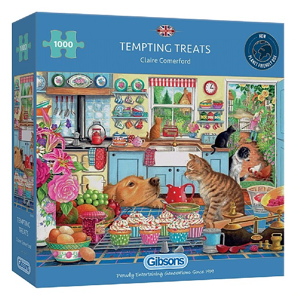 Gibsons Tempting Treats 1000 Piece Jigsaw Puzzle