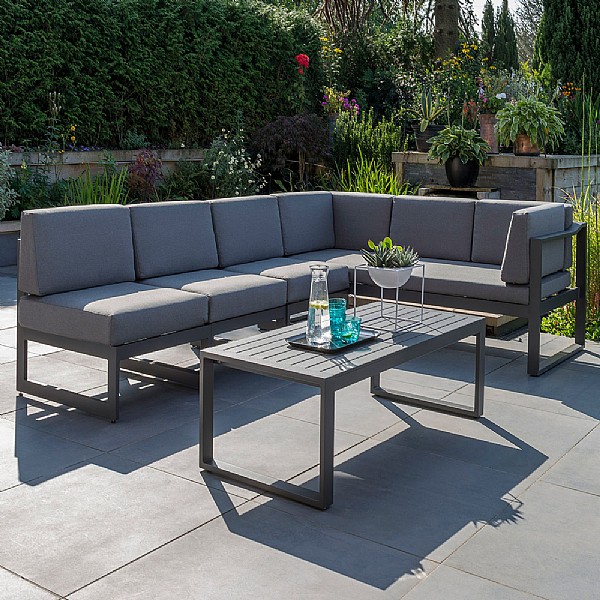 Kettler Versa Corner Lounge Set Metal Garden Furniture Webbs Centre Kettler Versa Corner Lounge Set Metal, Kettler Garden Furniture Sets Uk
