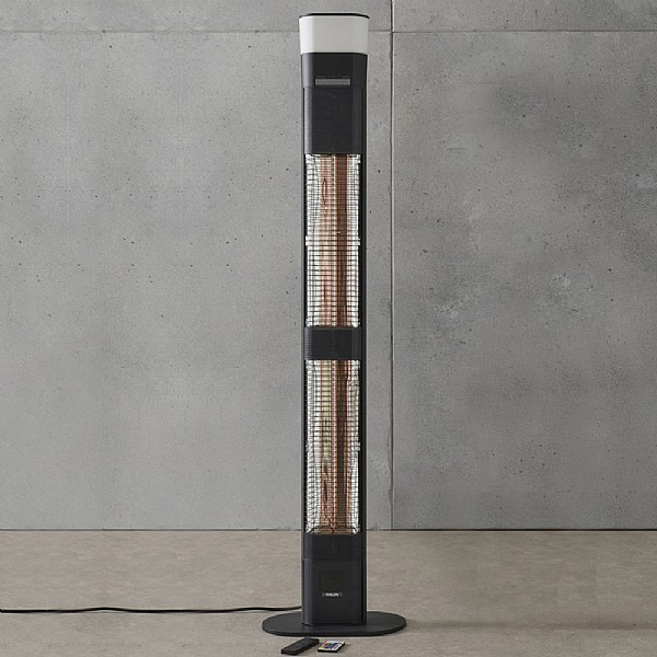Kalos Ibiza Floor Standing Garden Heater 3000W with LED and Wireless Speaker