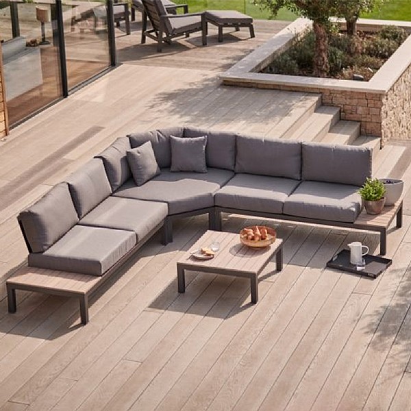 Kettler Kingston Lounge Set Metal Garden Furniture bs Garden Centre
