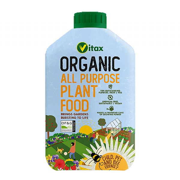 Vitax Organic All Purpose Plant Food 1L