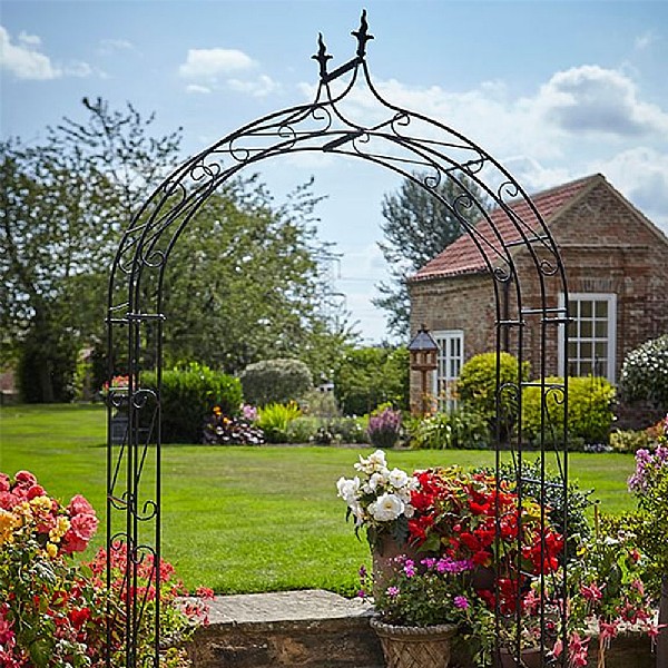Tom Chambers Boutique Garden Arch Black