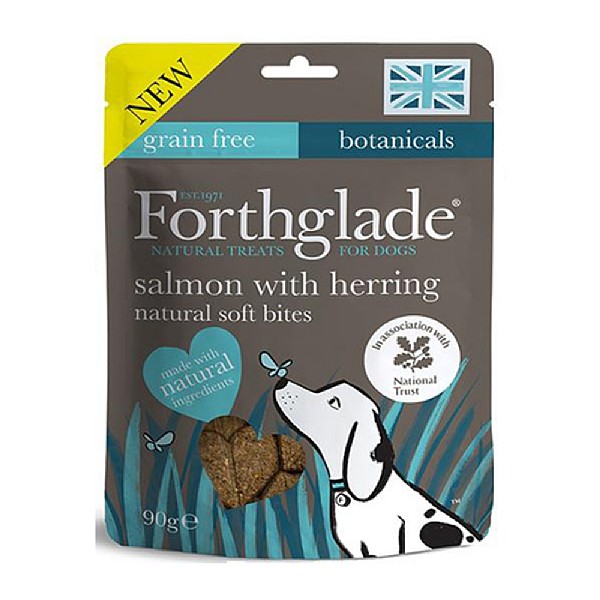Forthglade Salmon Soft Bites Gourmet Dog Treats 90g