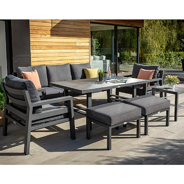 Kettler Kingston Lounge Set Metal Garden Furniture bs Garden Centre