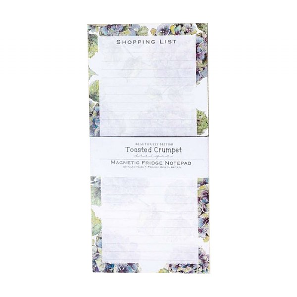 Toasted Crumpet Hydrangea Pure Shopping List Pad