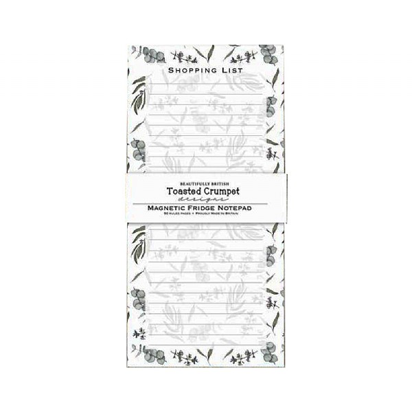 Toasted Crumpet Eucalyptus Pure Shopping List Pad