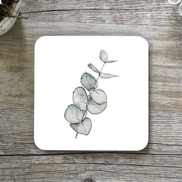 Toasted Crumpet Eucalyptus Single Coaster