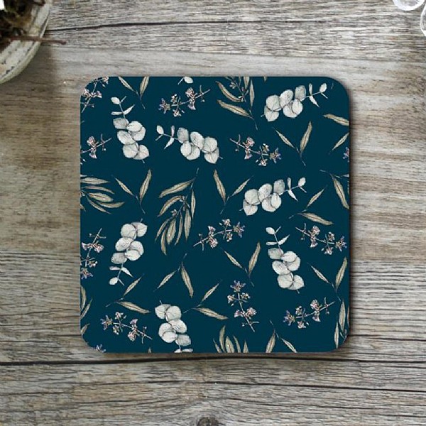 Toasted Crumpet Eucalyptus Noir Single Coaster