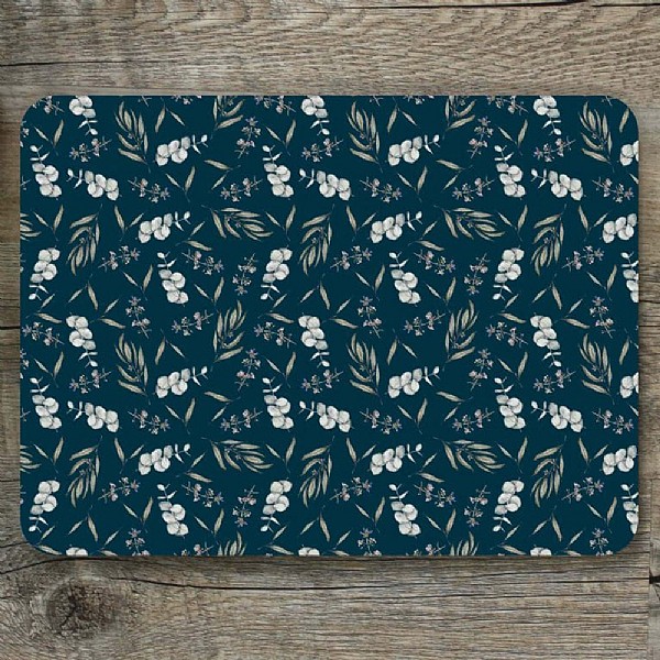 Toasted Crumpet Eucalypts Noir Single Placemat