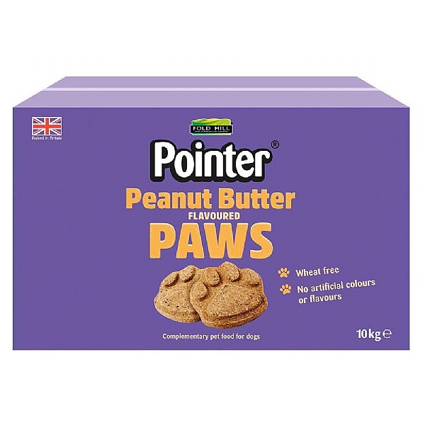 Pointer Wheat Free Peanut Butter Paws 1.25kg