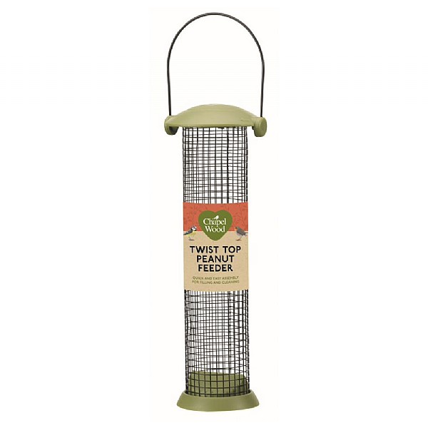 Chapelwood Twist Top Peanut Feeder 30cm