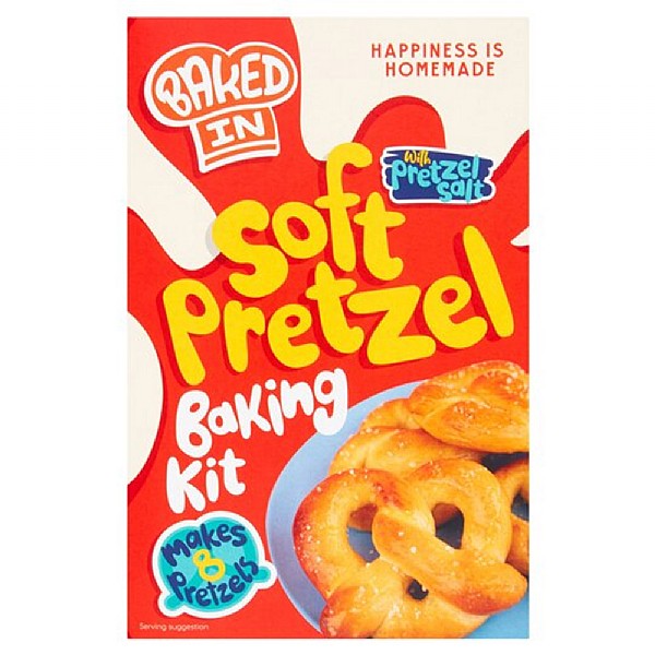 Bakedin Soft Pretzel Kit 320g