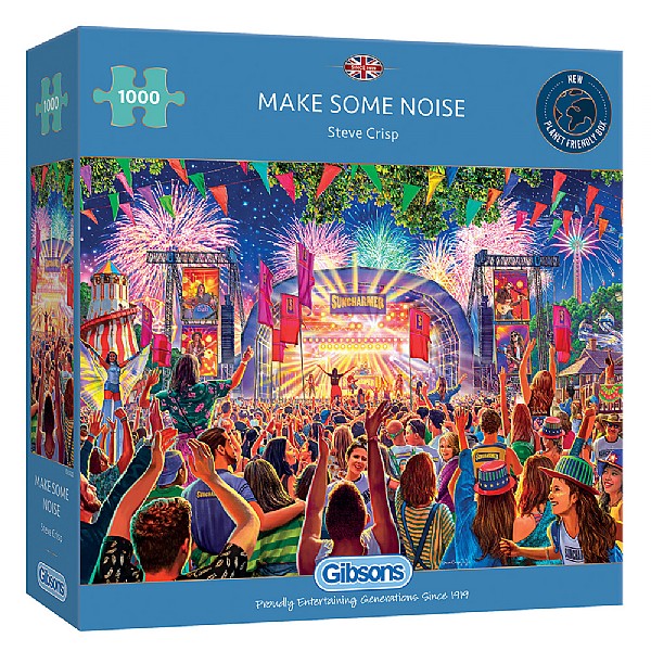 Gibsons Make Some Noise 1000 Piece Jigsaw Puzzle