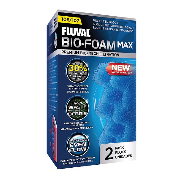 Fluval BioFoam Max for 107/106