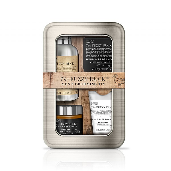 Baylis & Harding Fuzzy Duck Hemp & Bergamot Beard Tin