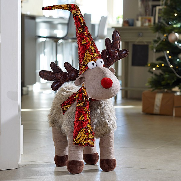 Standing plush christmas decorations Clearance