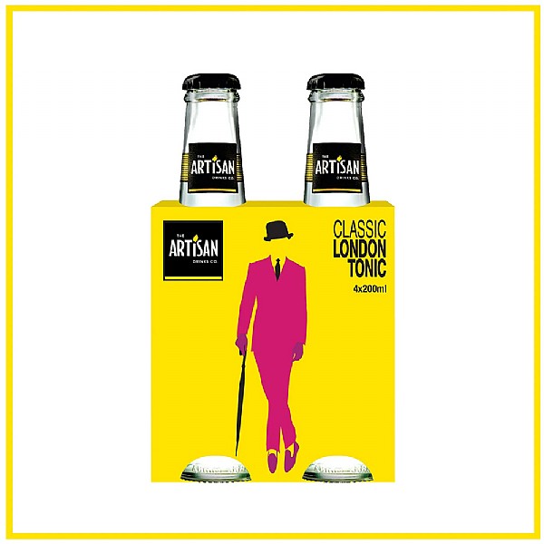 Artisan Classic London Tonic 4 x 200ml