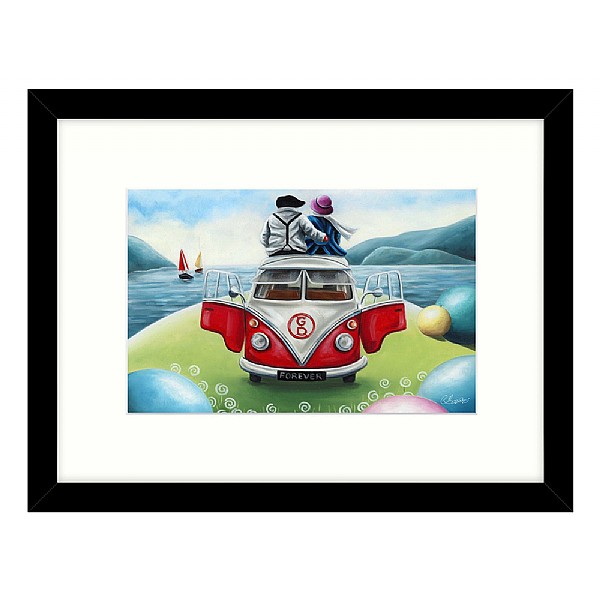 'Campervan Travels' Picture 43x33cm