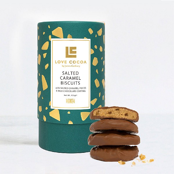 Love Cocoa Salted Caramel Chocolate Biscuits 175g
