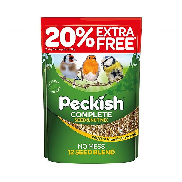 Peckish Complete Bird Seed 2kg + 20% Extra Free