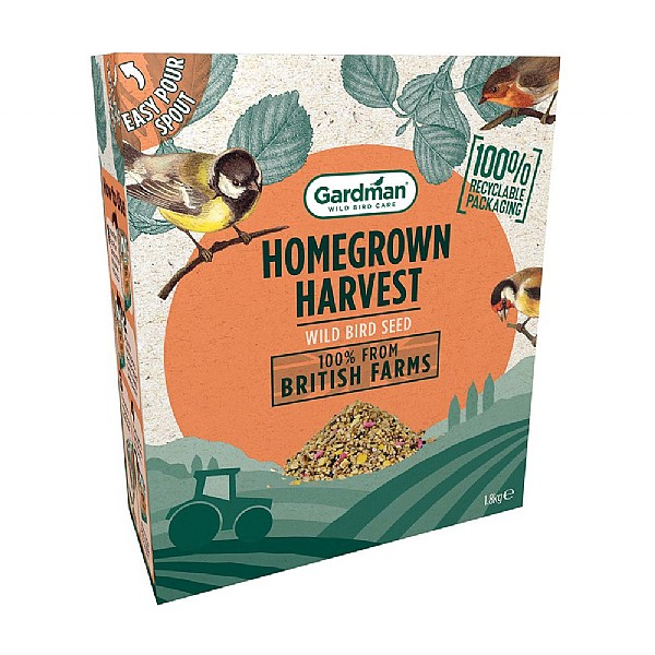 Gardman Homegrown Harvest Wild Bird Seed 1.8kg