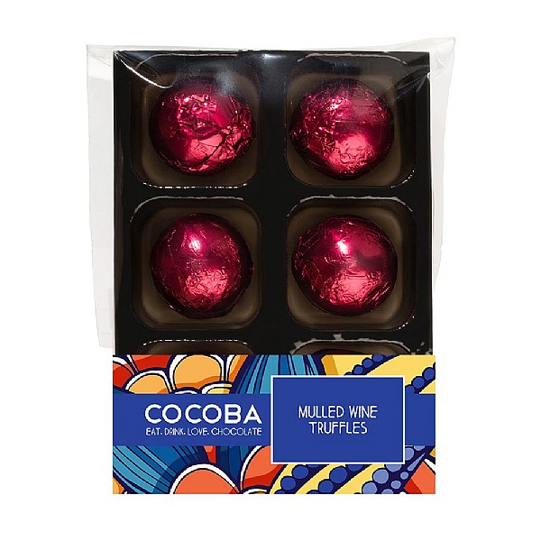 Cocoba Mulled Wine Truffles 60g