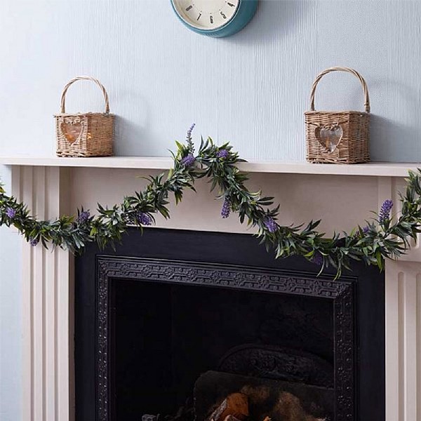 Faux Decor Lavender Garland 180cm