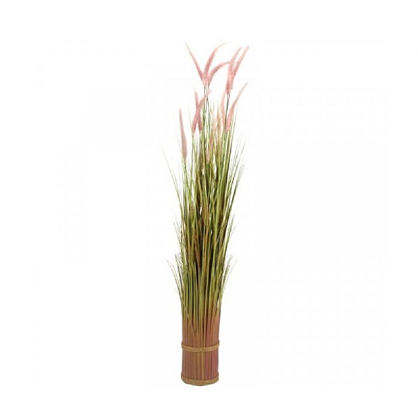 Lilac Grass Tails Faux Bouquet 120cm