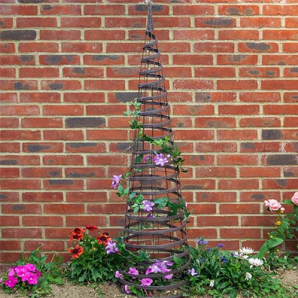 Smart Garden Faux Rattan Obelisk 1.5m - Chestnut