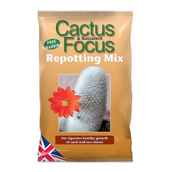 Cactus & Succulent Focus Repotting Mix Peat Free 3L