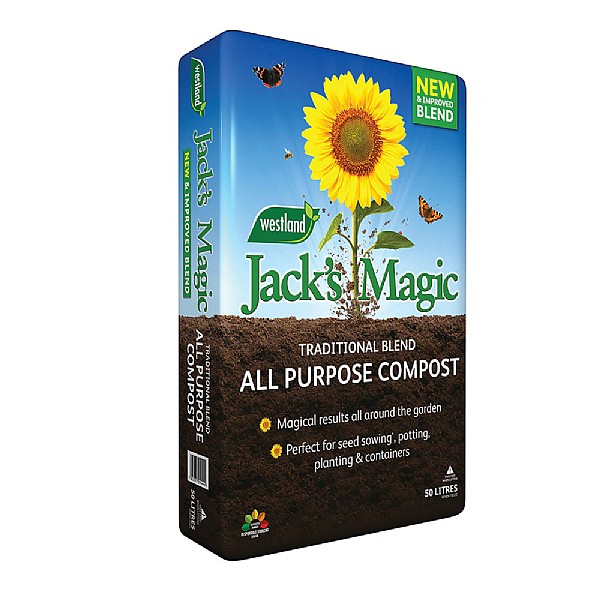 Jack's Magic All Purpose Compost (Peat reduced) 50L