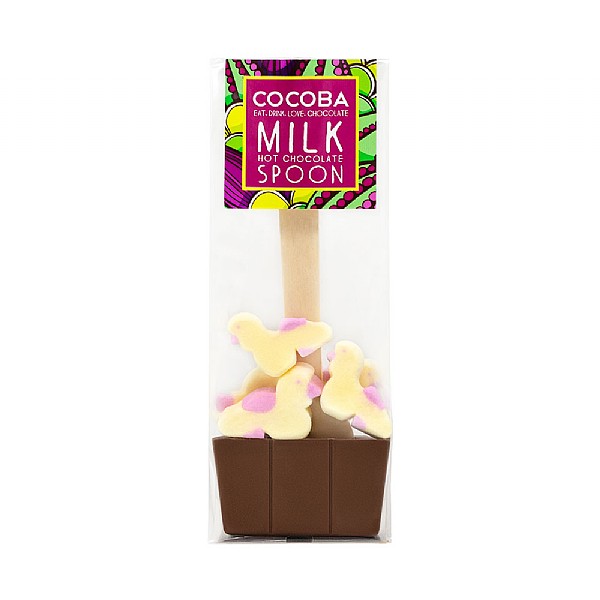 Cocoba Chick Marshmallow Hot Chocolate Spoon 100g