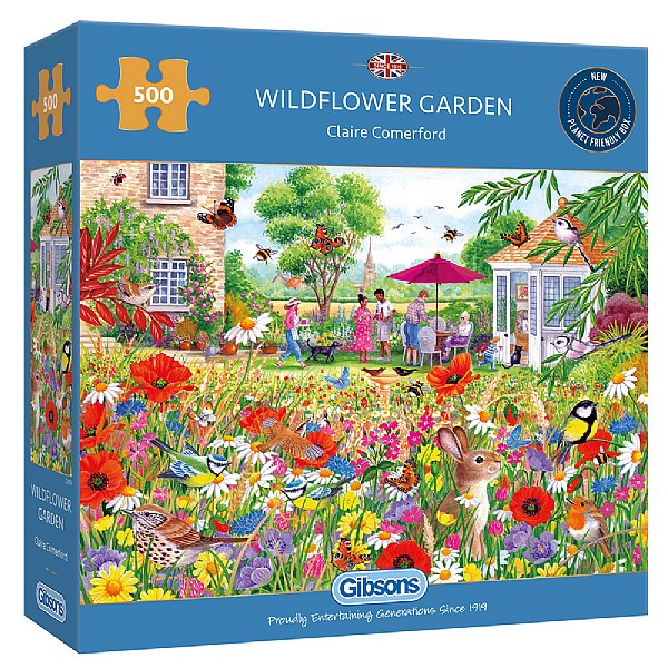 Gibsons Wildflower Garden 500 Piece Jigsaw Puzzle