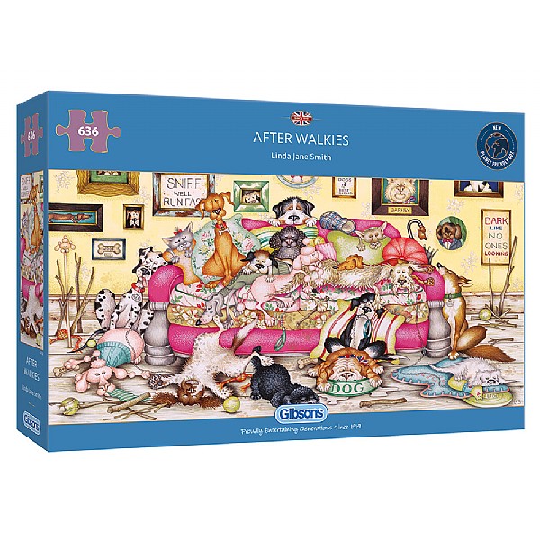 Gibsons After Walkies 636 Piece Jigsaw Puzzle