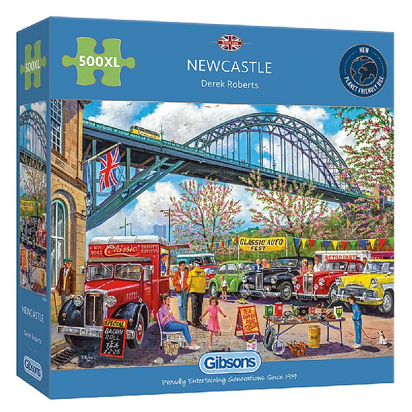 Gibsons Newcastle 500XL Piece Jigsaw Puzzle