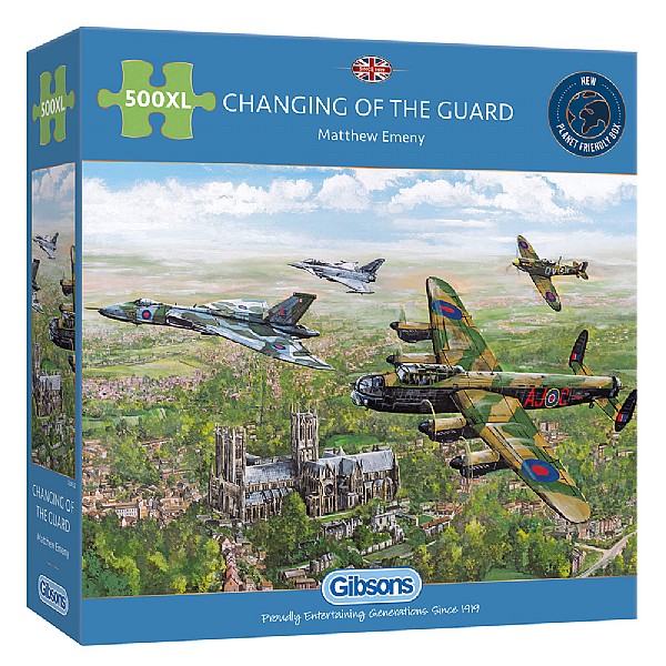 Gibsons Changing of the Guard 500XL Piece Jigsaw Puzzle