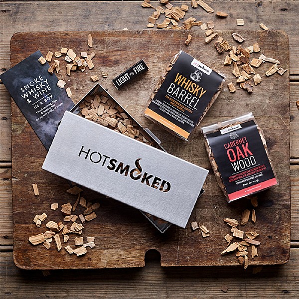 Hot Smoked Smoke, Whisky & Wine in a Box