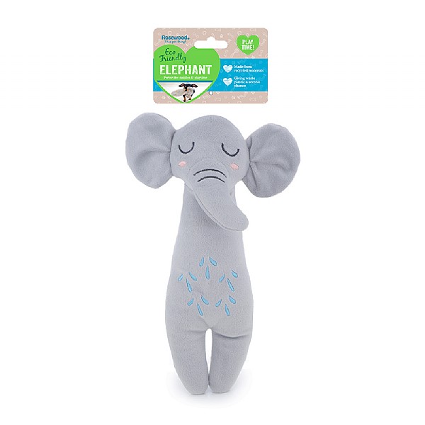 Rosewood ECO Friendly Elephant Dog Toy