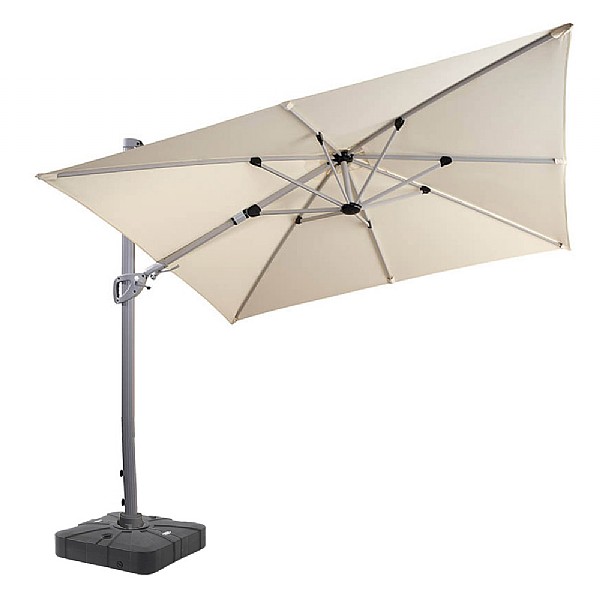Hartman Pacific 2.7m Square Cantilever Parasol - Natural