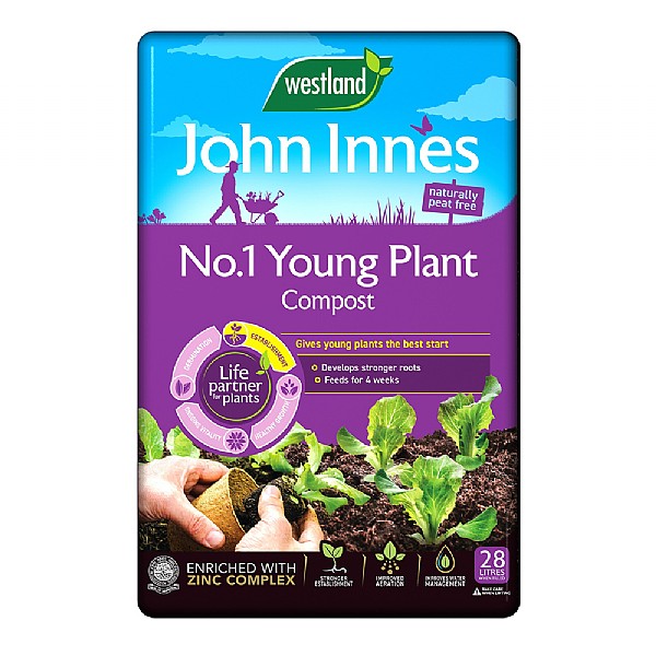 Westland John Innes Peat Free No.1 Young Plant Compost 28L