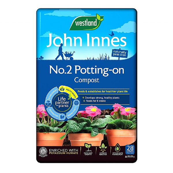 Westland John Innes Peat Free No.2 Potting-on Compost 28L
