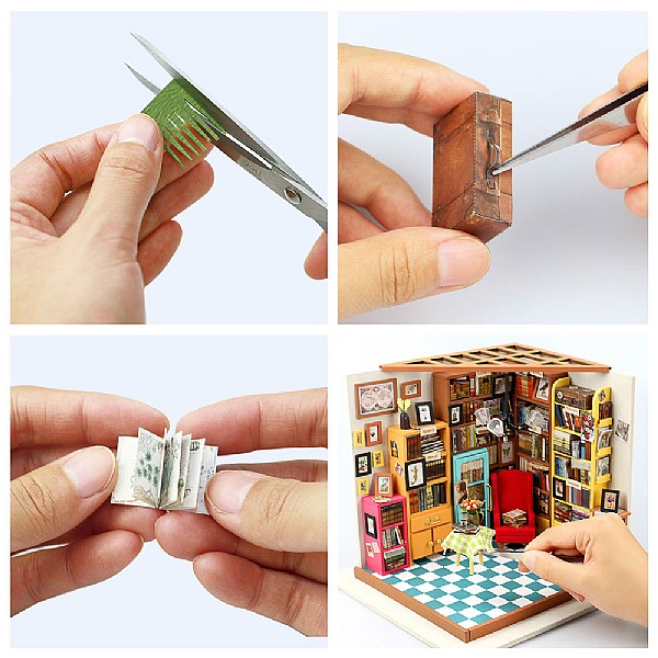 Robotime library shop