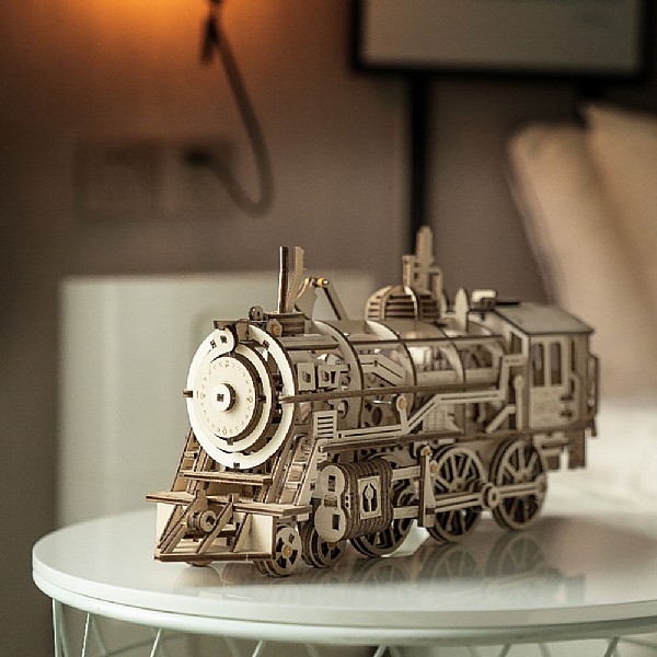Robotime Locomotive 3D Puzzle Jigsaw Puzzles Webbs Garden Centres